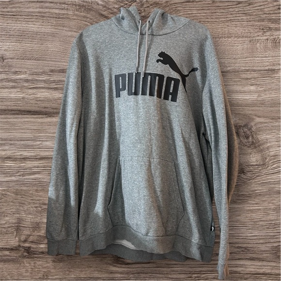 Puma Other - Puma Gray Sweatshirt Classic Athletic Wear